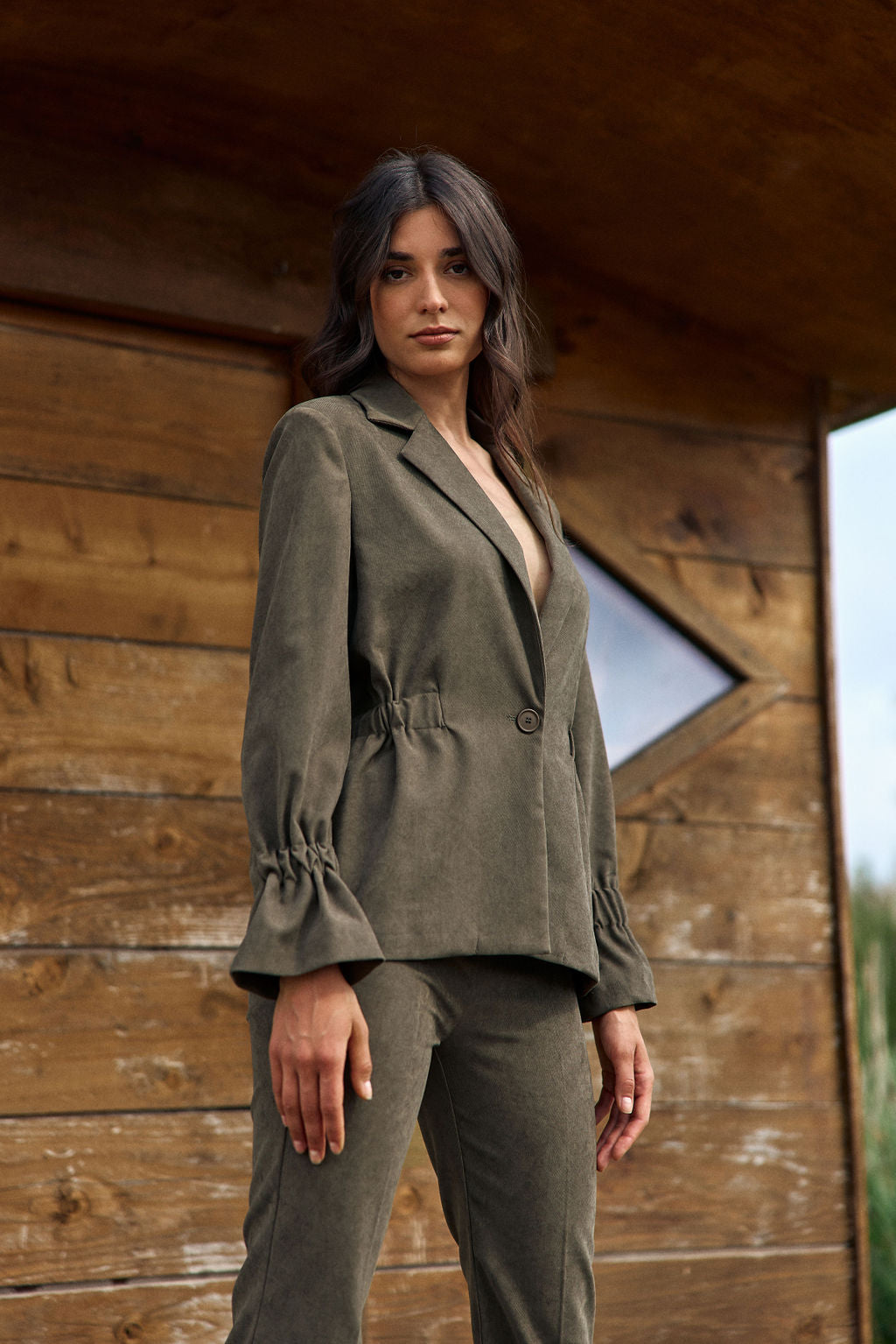 VESTE BLAZER VASTO BRONZE