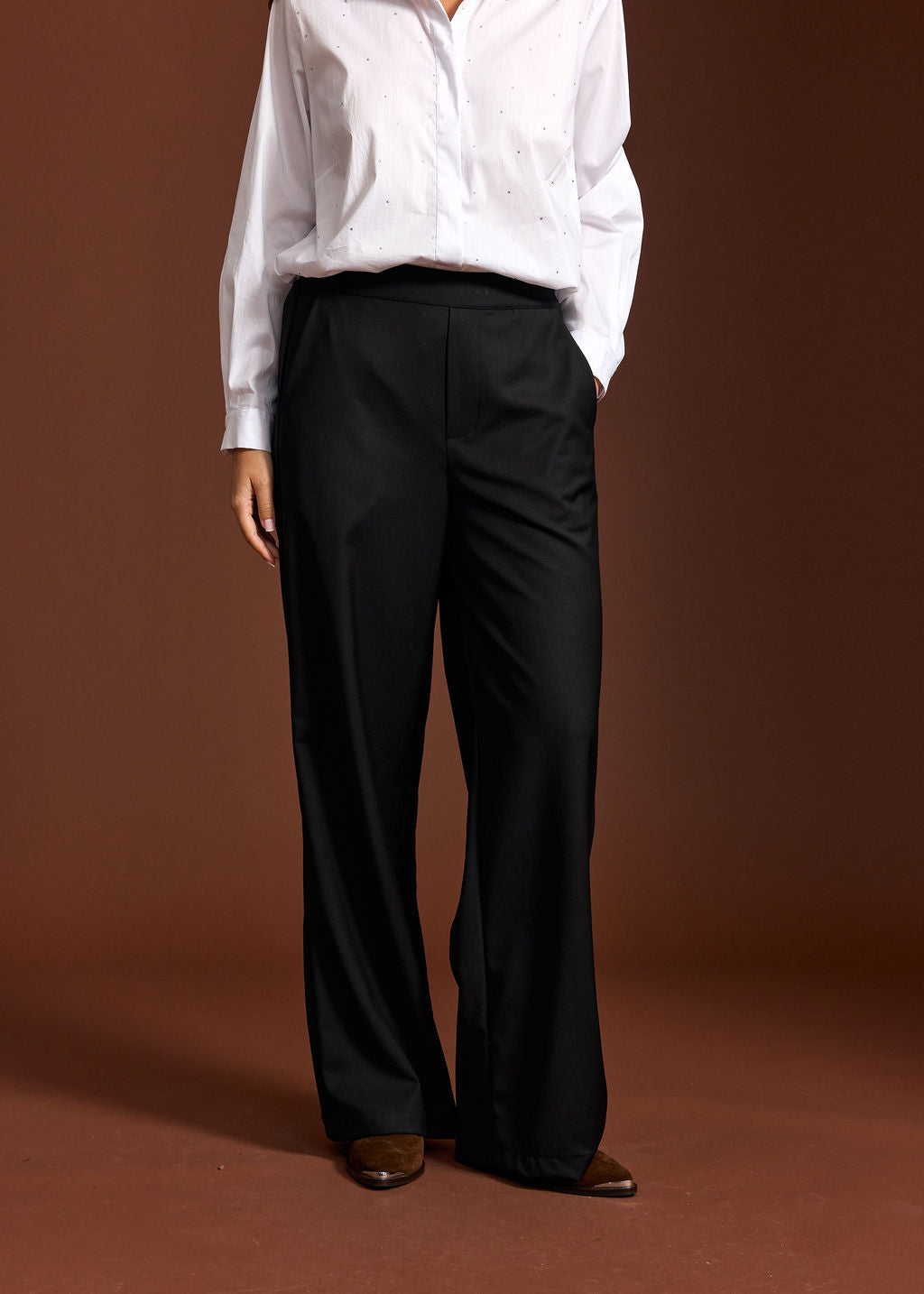 PANTALON DROIT JAP NOIR