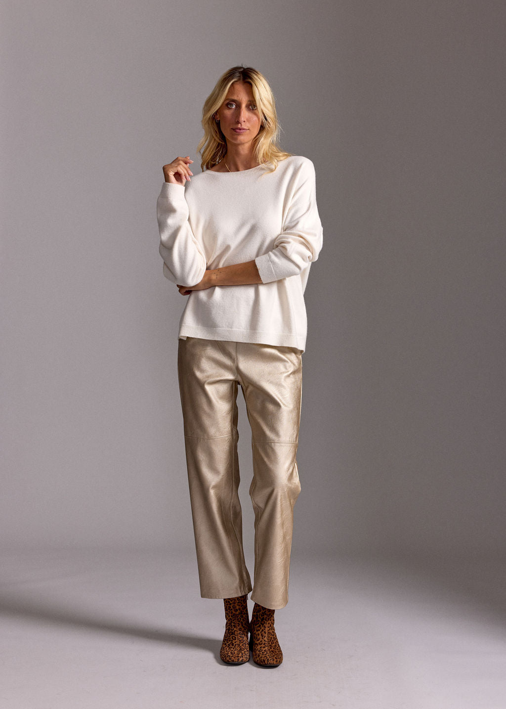 PULL AMPLE UNIE ELA ECRU