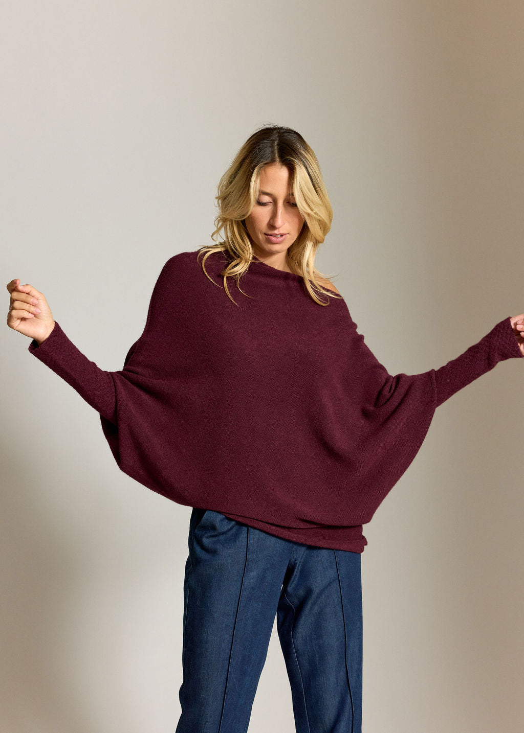 PULL ASYMÉTRIQUE JESS VINO