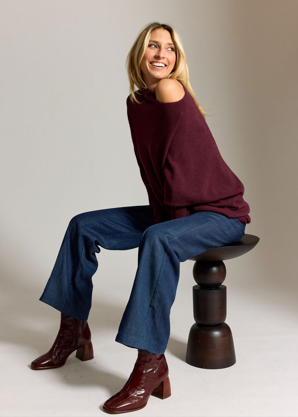 PULL ASYMÉTRIQUE JESS VINO