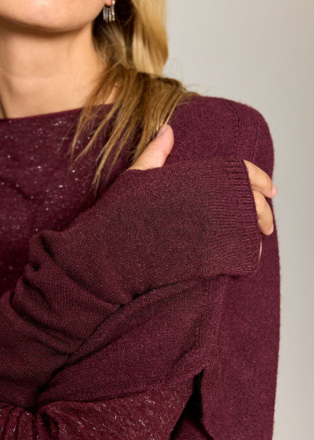 MITAINES EN MAILLE LIM VINO