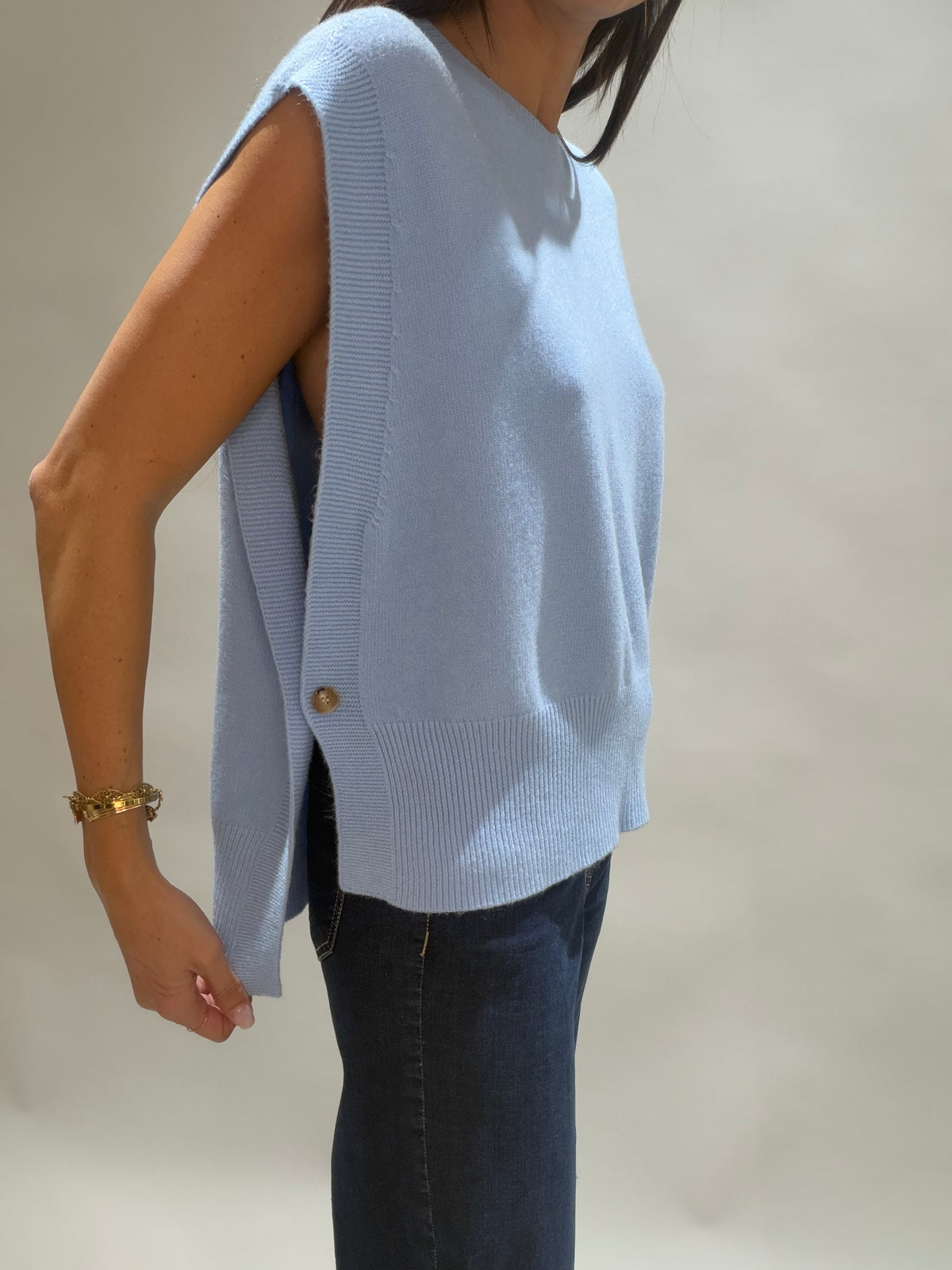PULL SANS MANCHES MARCIA CIEL