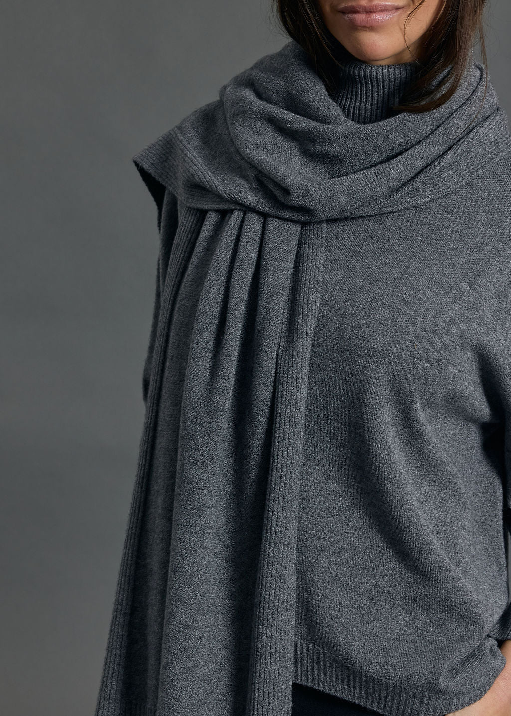 ECHARPE EN MAILLE NEL ACIER