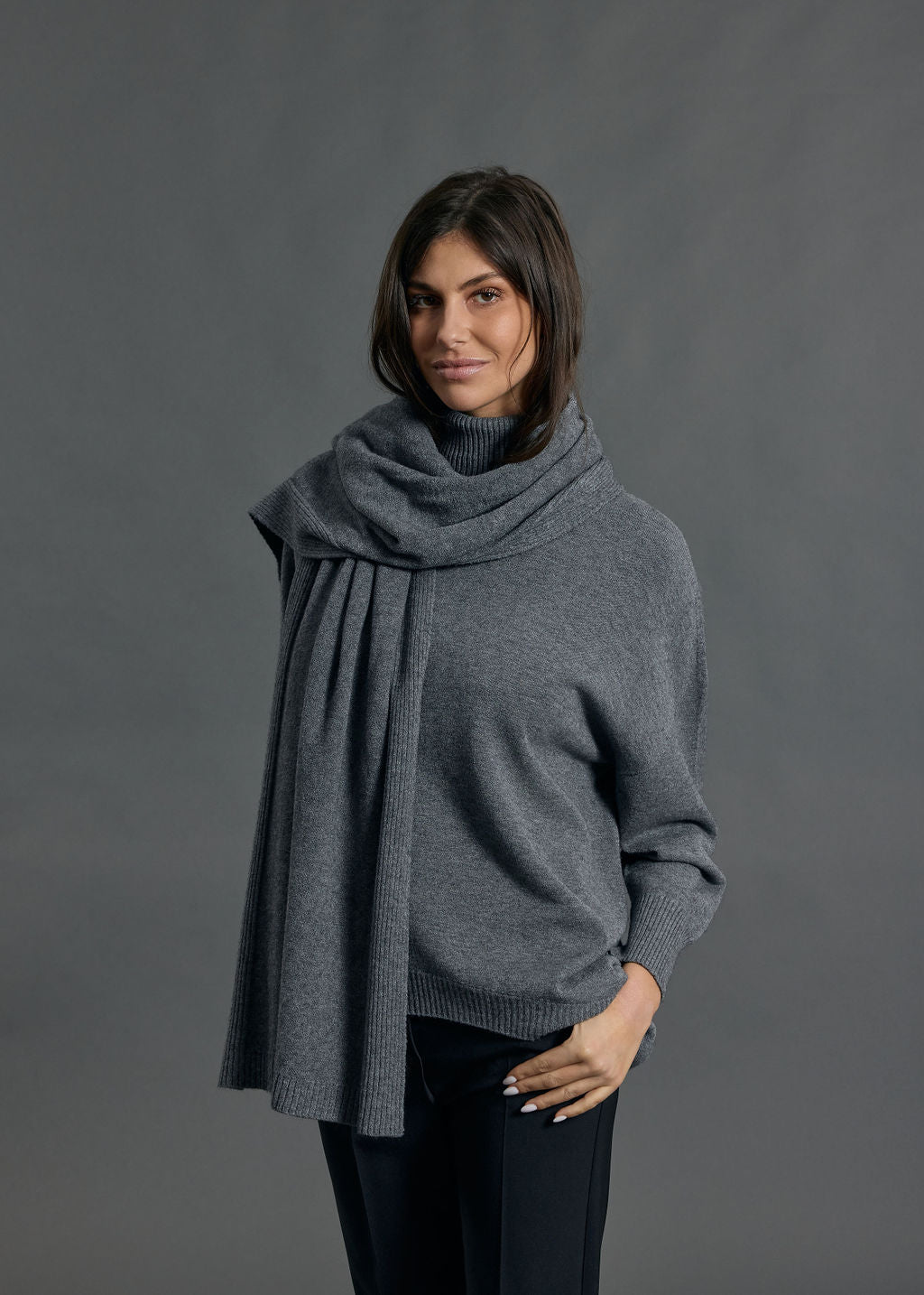 ECHARPE EN MAILLE NEL ACIER