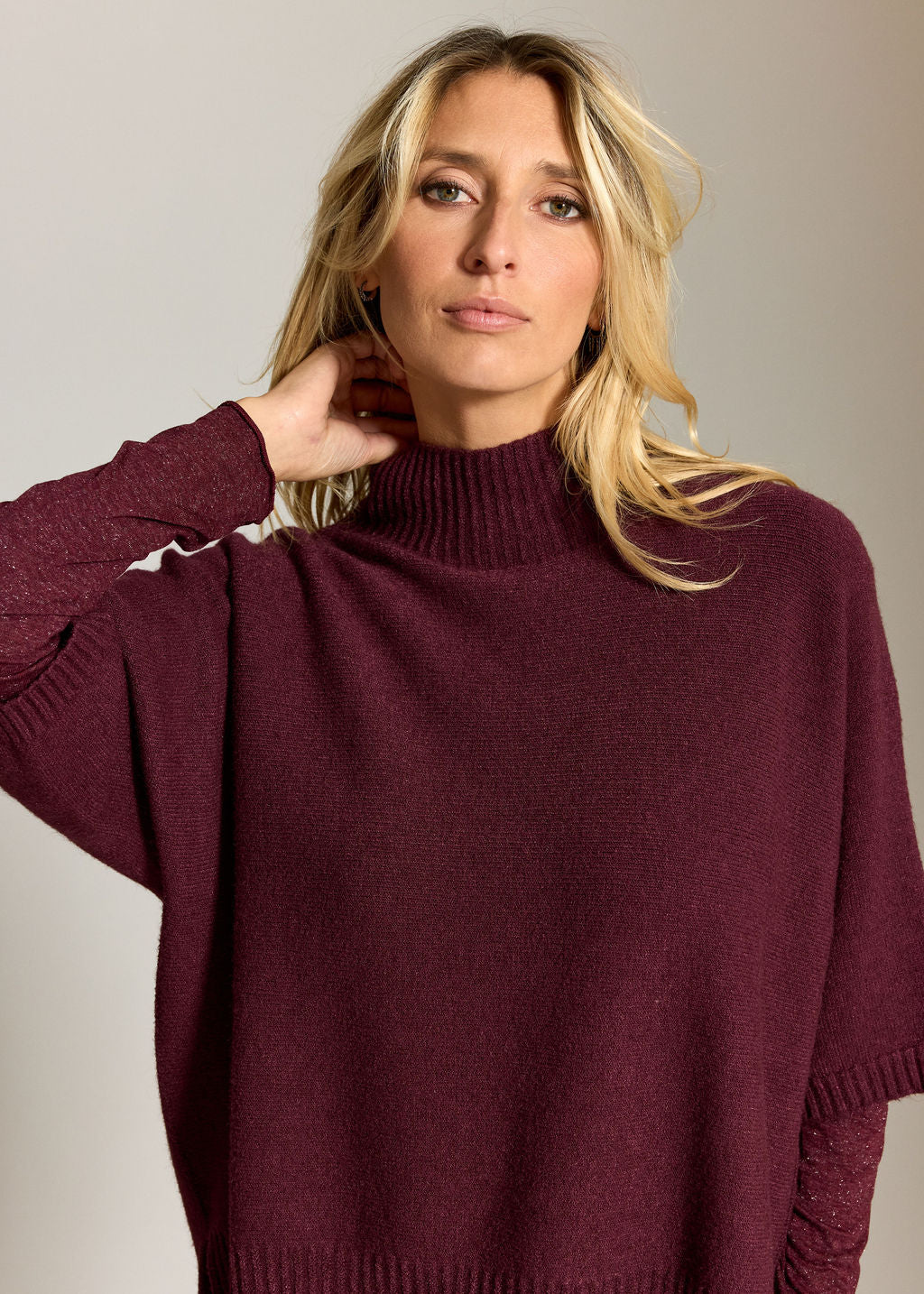 PULL COL CHEMINÉE À COTÉS TILA VINO