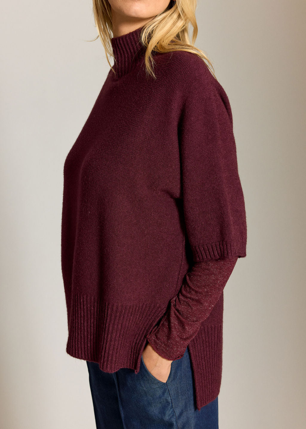 PULL COL CHEMINÉE À COTÉS TILA VINO