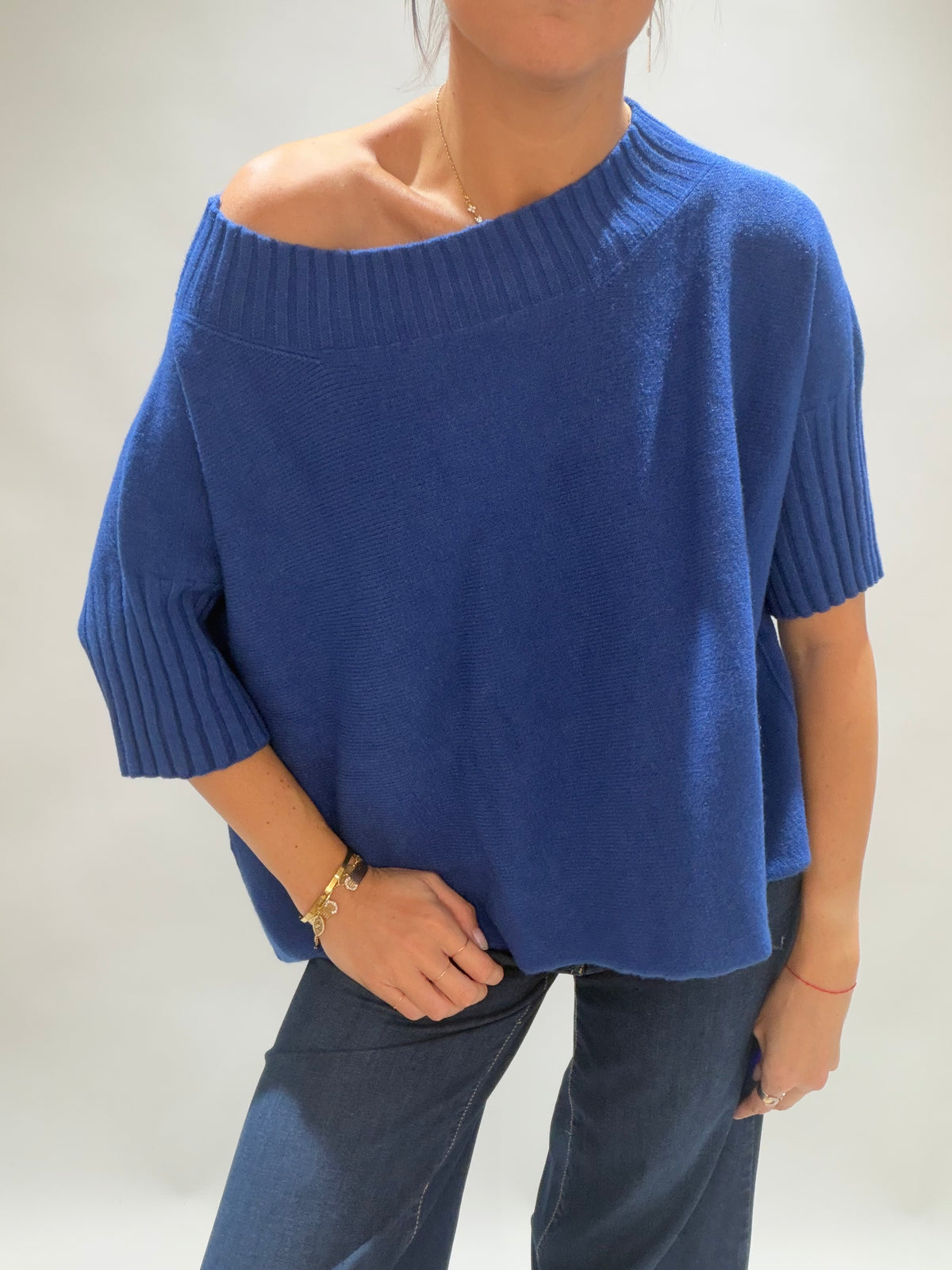 PULL COURT ENCOLURE BATEAU VINCI BLUE