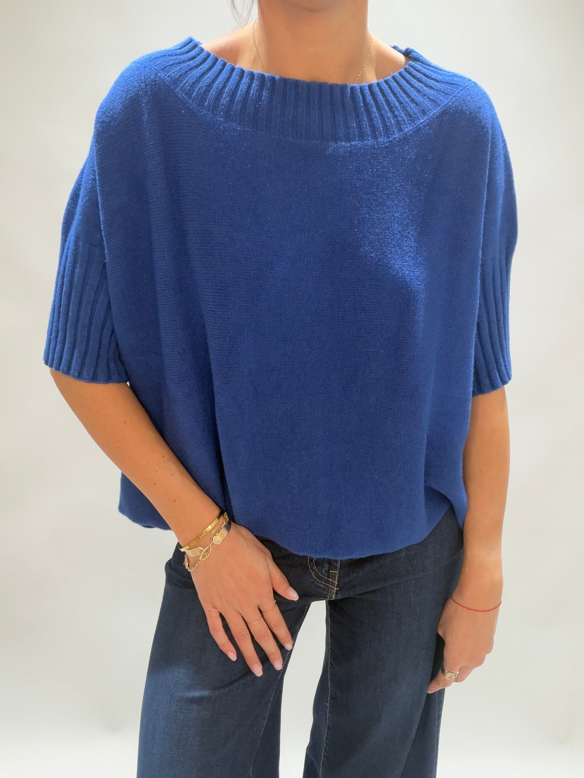 PULL COURT ENCOLURE BATEAU VINCI BLUE
