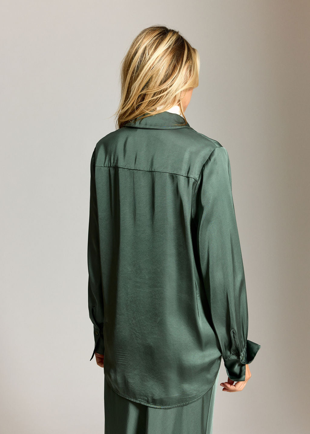 CHEMISE SOUPLE CELA GREEN