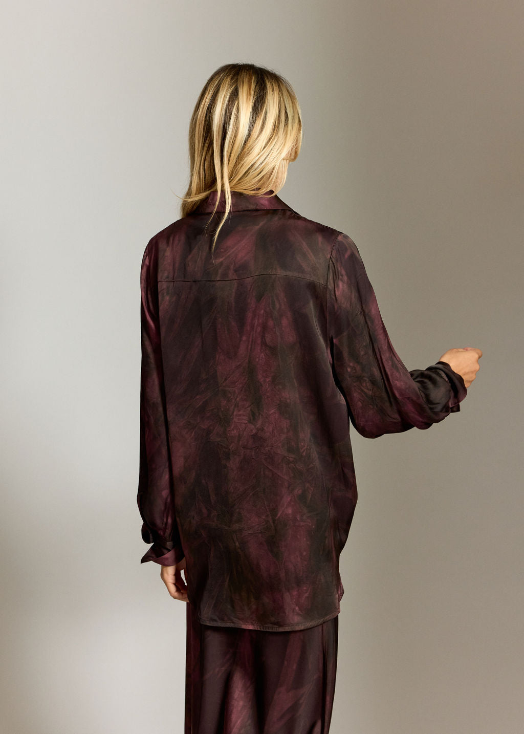 CHEMISE EN TIE AND DYE MARINO ETNA