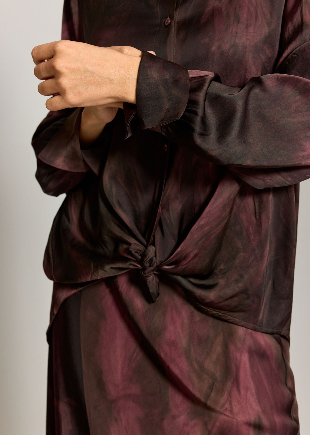 CHEMISE EN TIE AND DYE MARINO ETNA