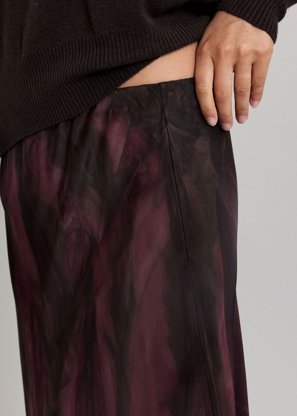 JUPE FITTÉE EN TIE AND DYE RIZZO ETNA
