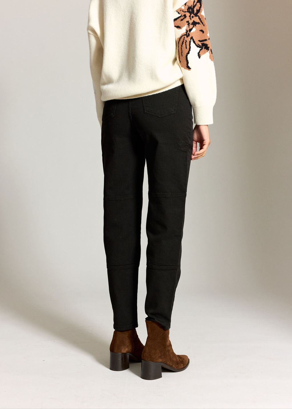 PANTALON MOM DIEGO NOIR