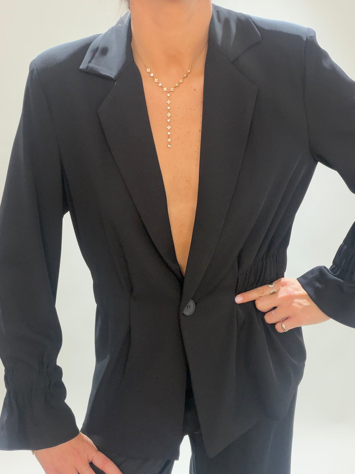 VESTE FLUIDE VALLEY NOIR