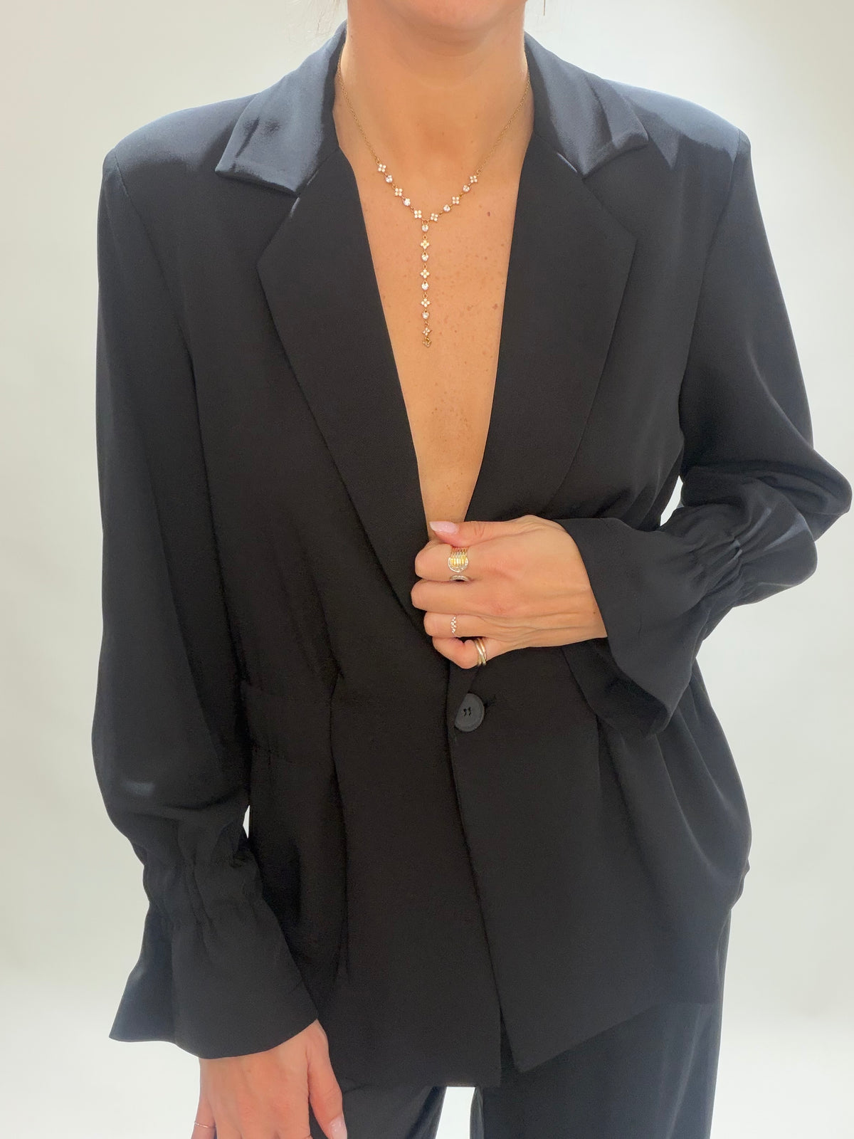 VESTE FLUIDE VALLEY NOIR