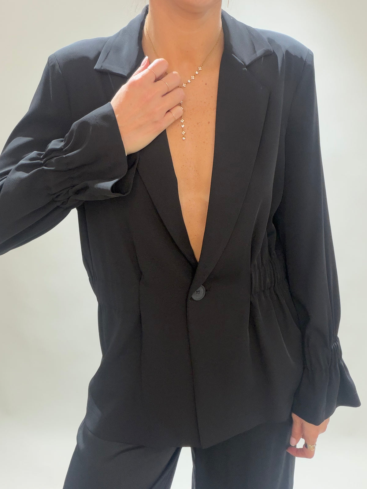VESTE FLUIDE VALLEY NOIR
