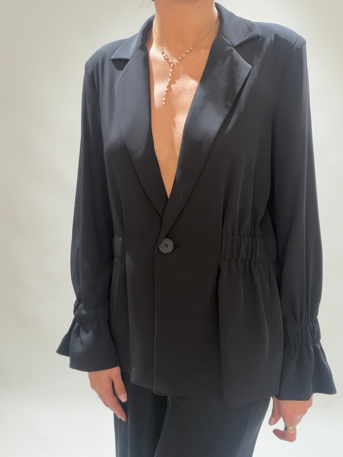 VESTE FLUIDE VALLEY NOIR