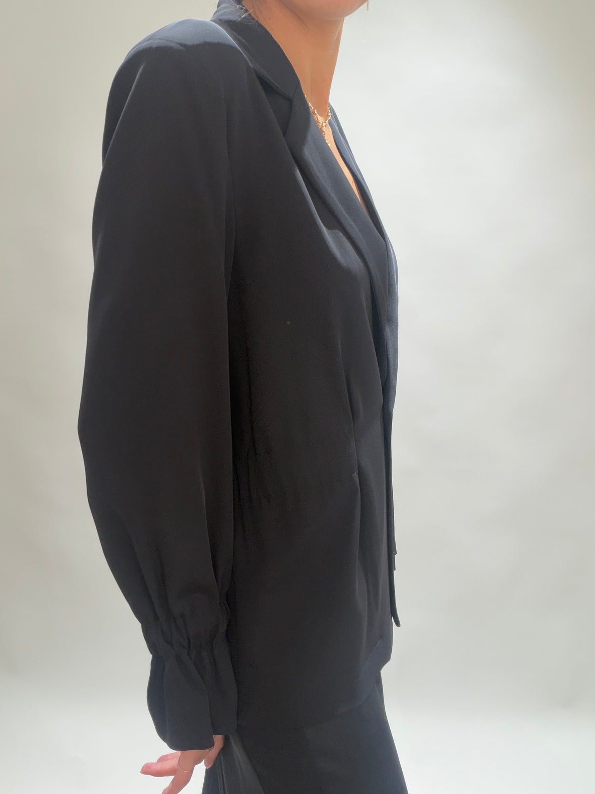 VESTE FLUIDE VALLEY NOIR