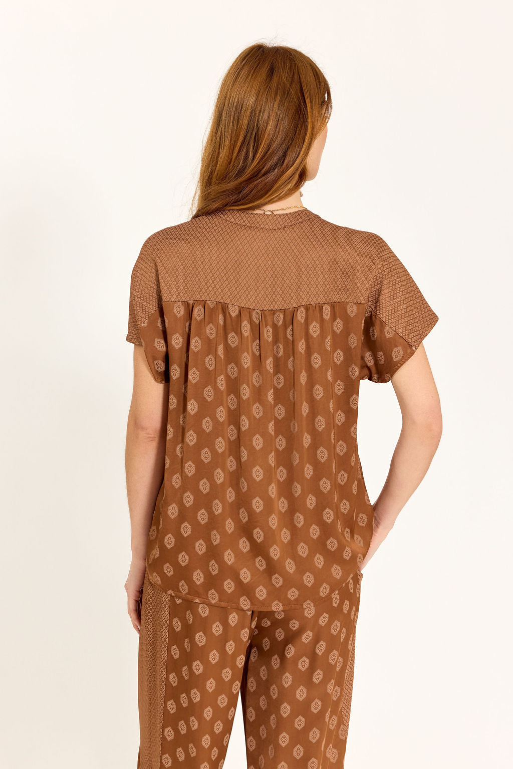 TOP BI-IMPRIMÉ KINA NOISETTE