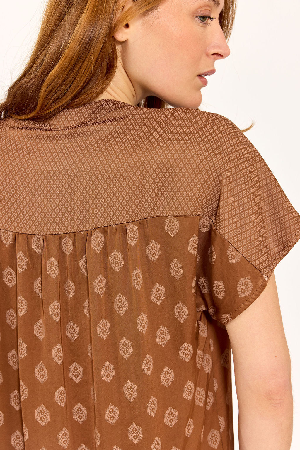 TOP BI-IMPRIMÉ KINA NOISETTE