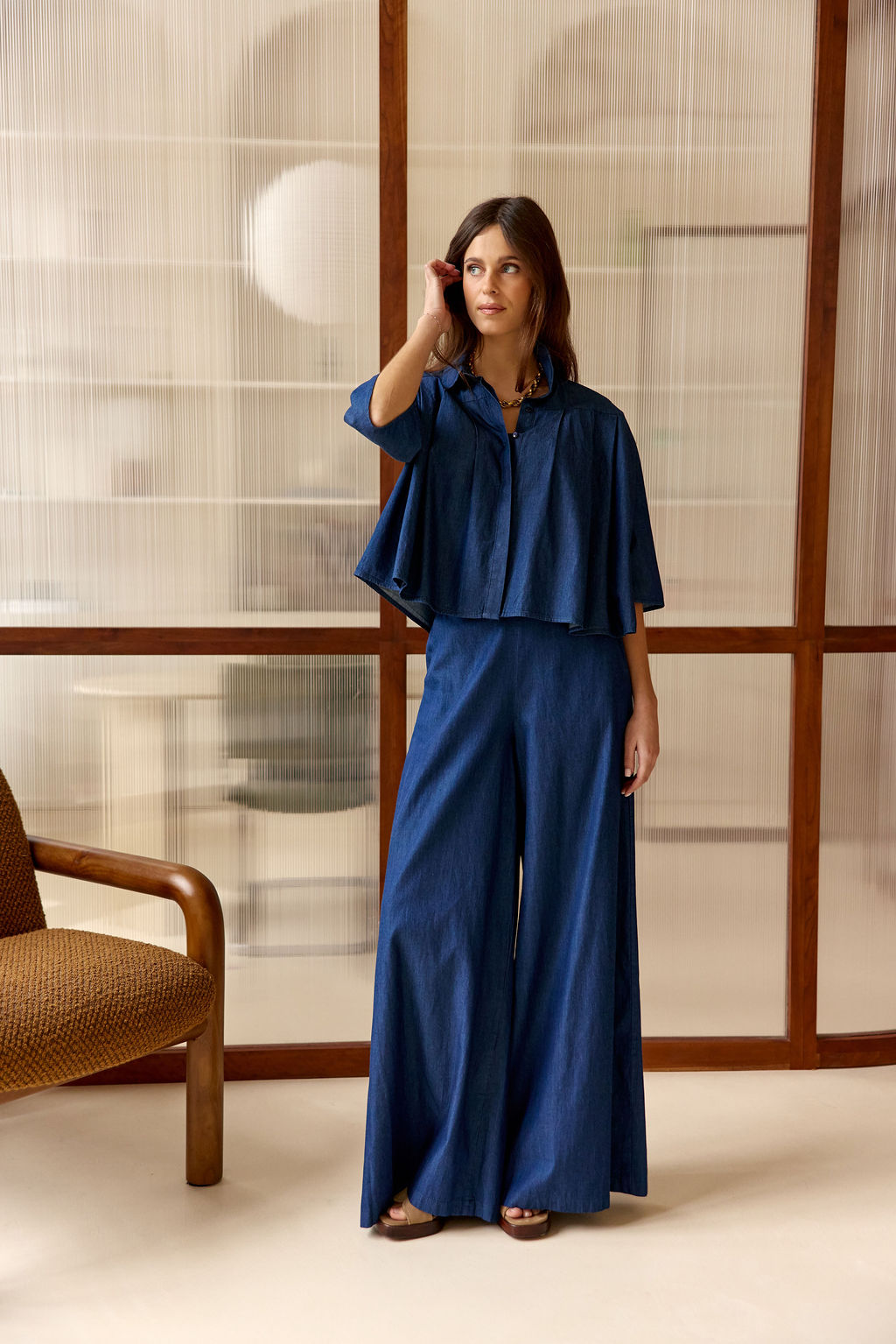 PANTALON LONG SIENNA BLUE