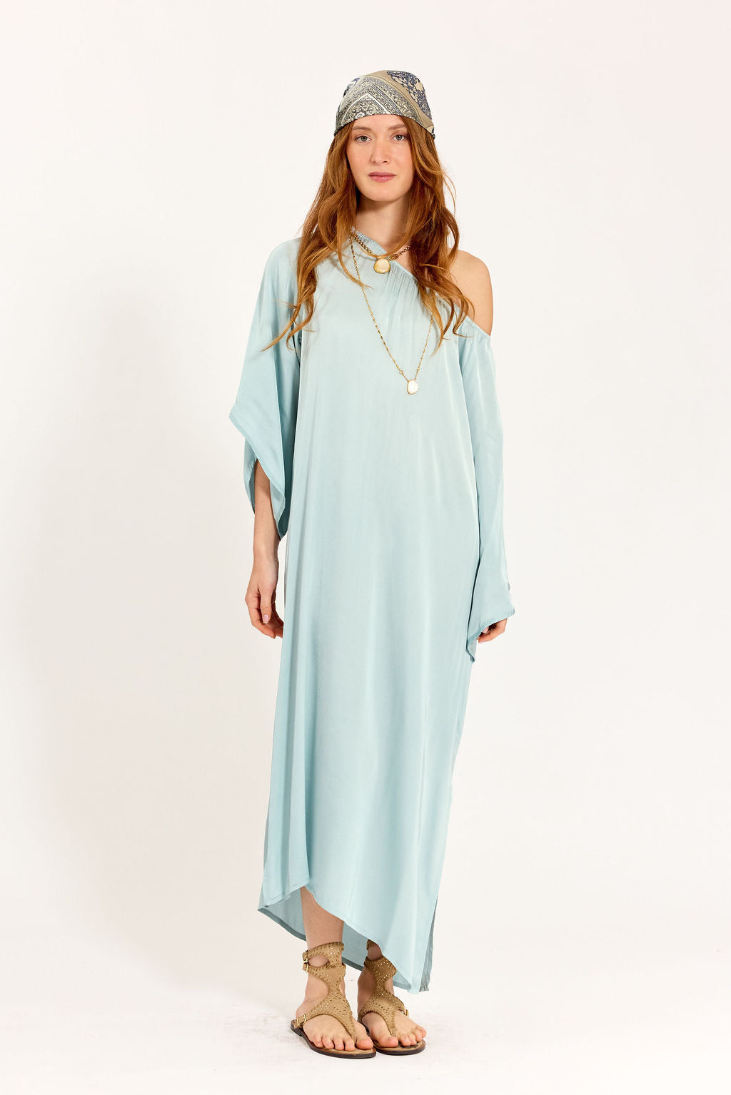 ROBE AVEC ÉPAULES DENUDÉES TOSCA SKY