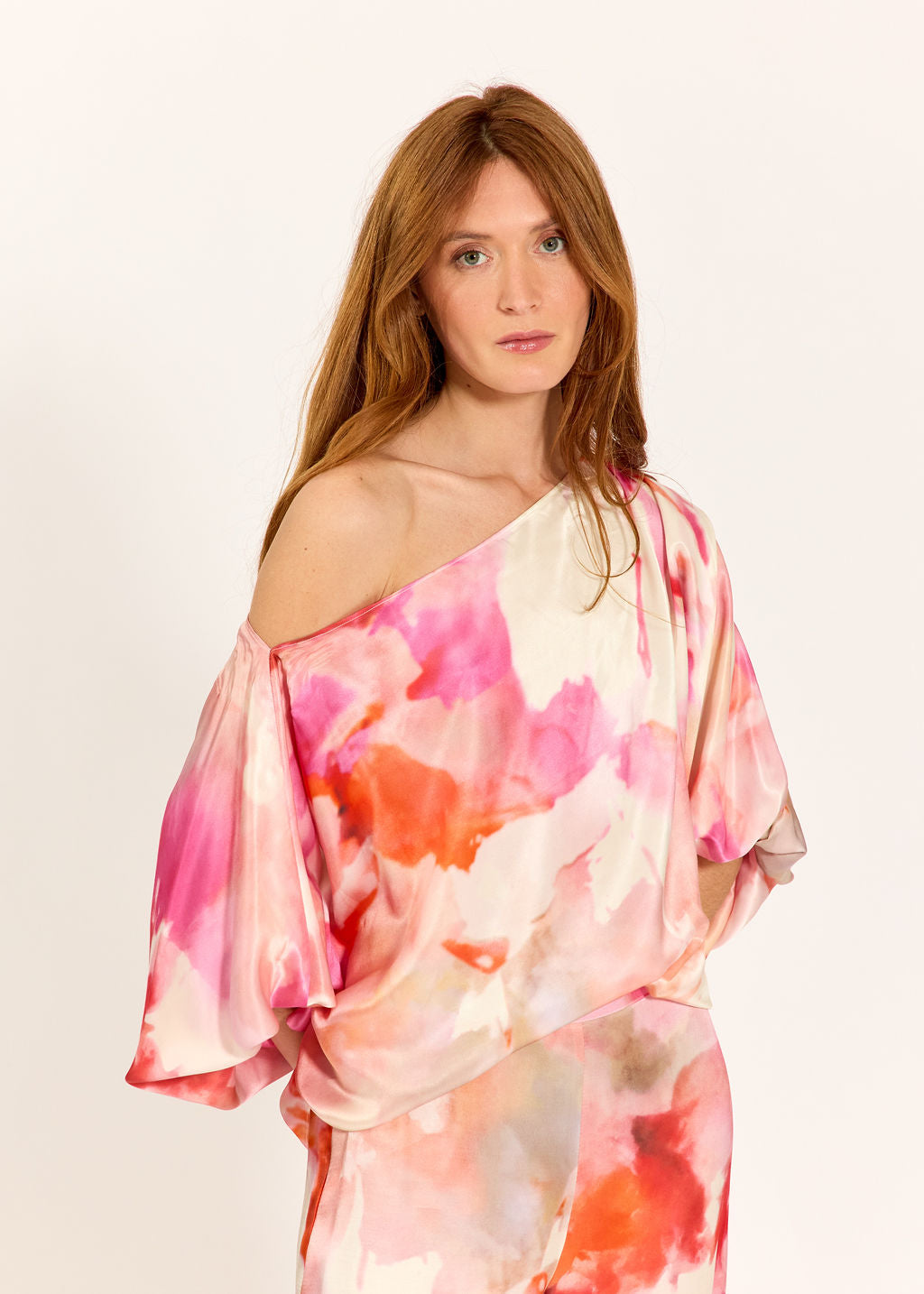 TOP OVERSIZE IMPRIMÉ ODA PASTEL
