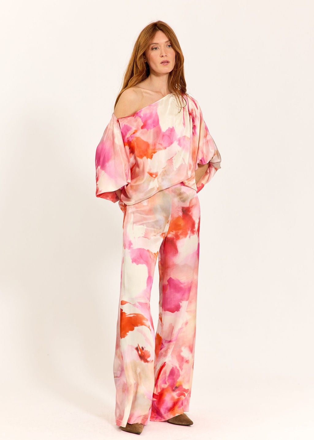 TOP OVERSIZE IMPRIMÉ ODA PASTEL