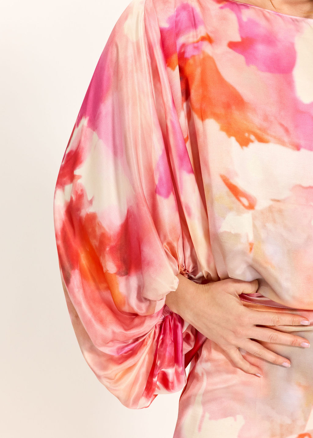 TOP OVERSIZE IMPRIMÉ ODA PASTEL