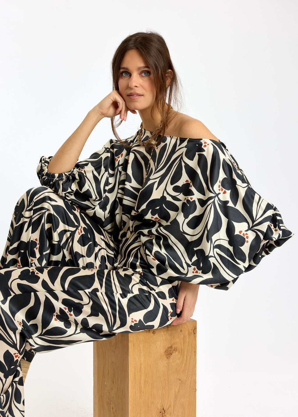 TOP OVERSIZE IMPRIMÉ ODA SQUARE