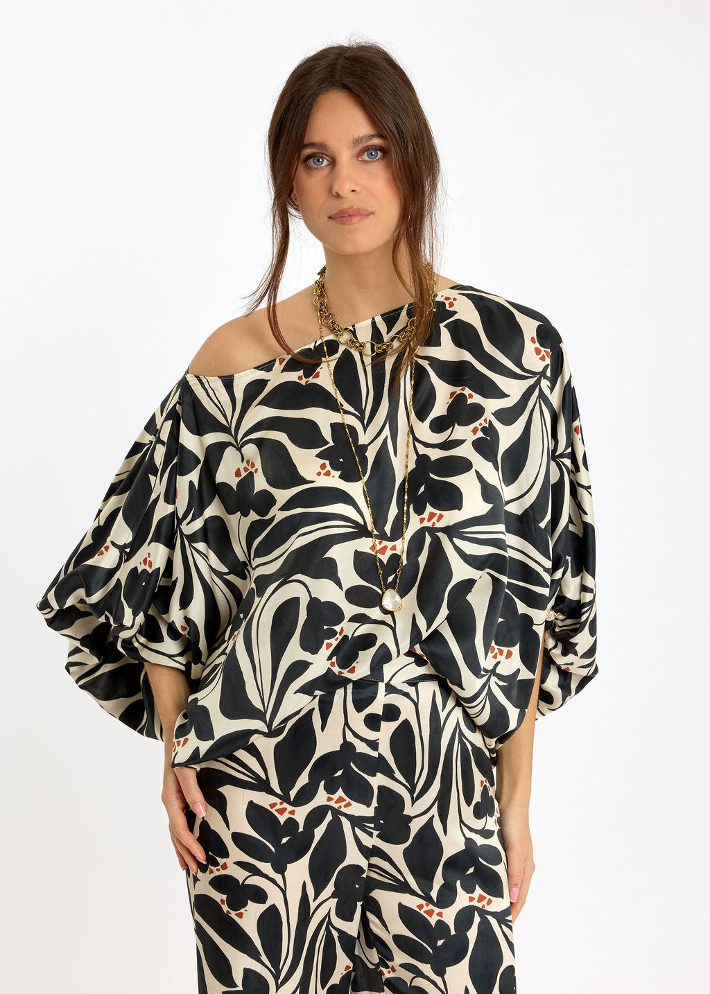 TOP OVERSIZE IMPRIMÉ ODA SQUARE