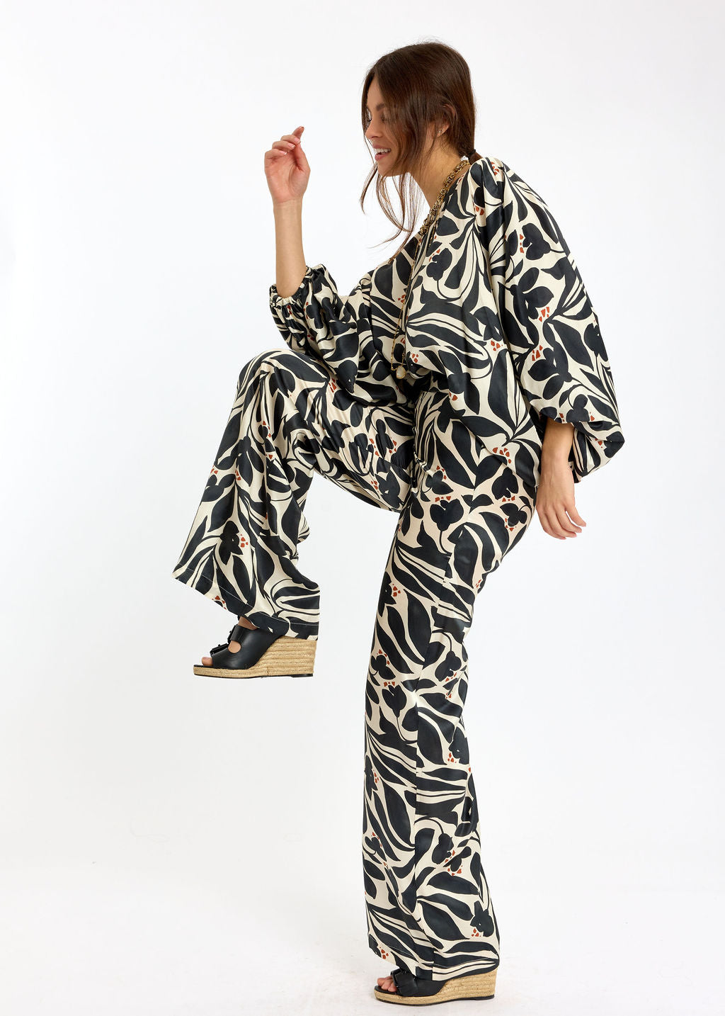 TOP OVERSIZE IMPRIMÉ ODA SQUARE