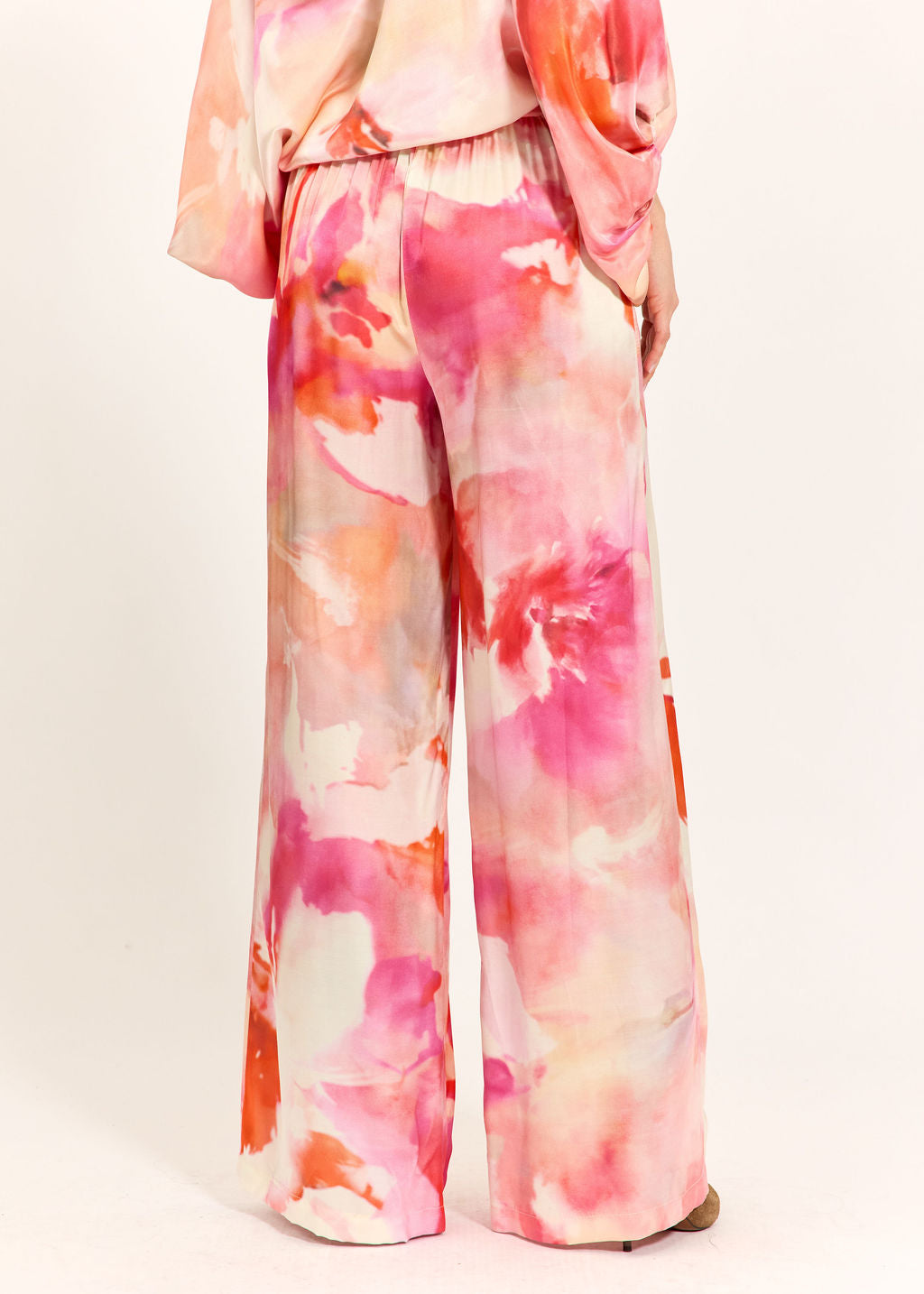 PANTALON DROIT IMPRIMÉ RIZZI PASTEL