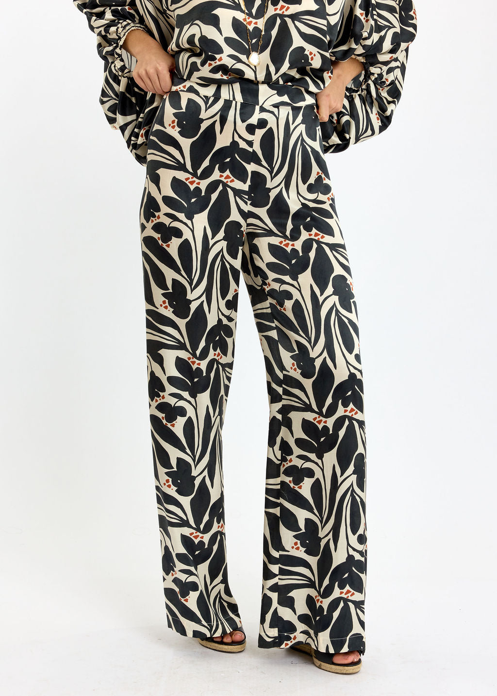 PANTALON FLUIDE IMPRIMÉ RIZZI SQUARE