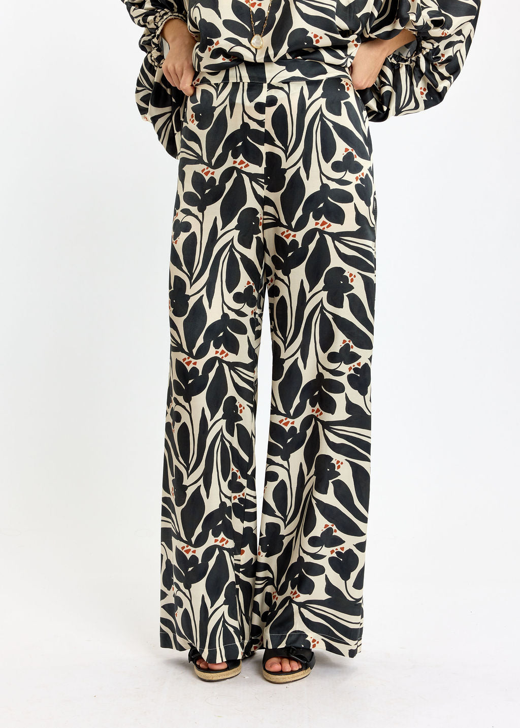 PANTALON FLUIDE IMPRIMÉ RIZZI SQUARE