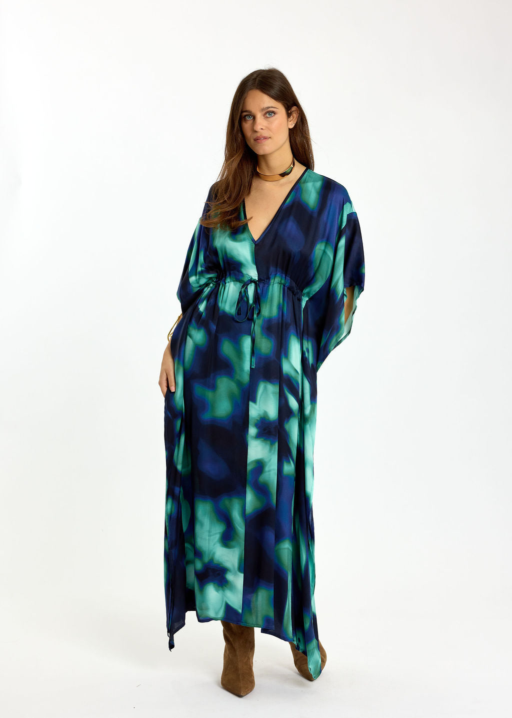 ROBE ESPRIT CAFTAN AMALFI BLUE