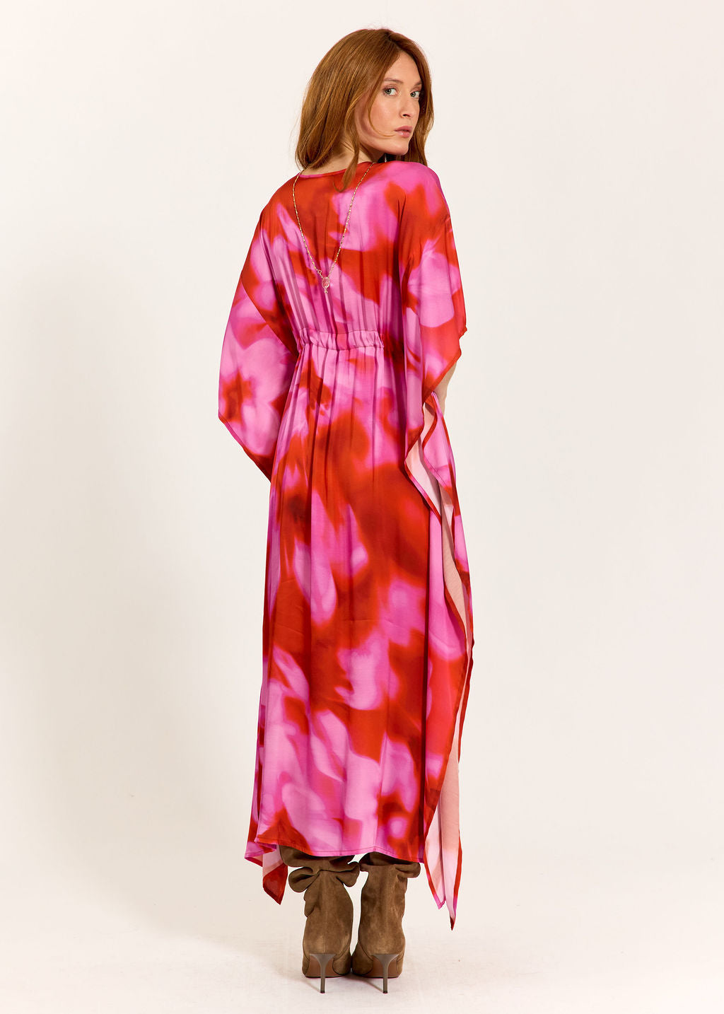 ROBE ESPRIT CAFTAN AMALFI ROSA