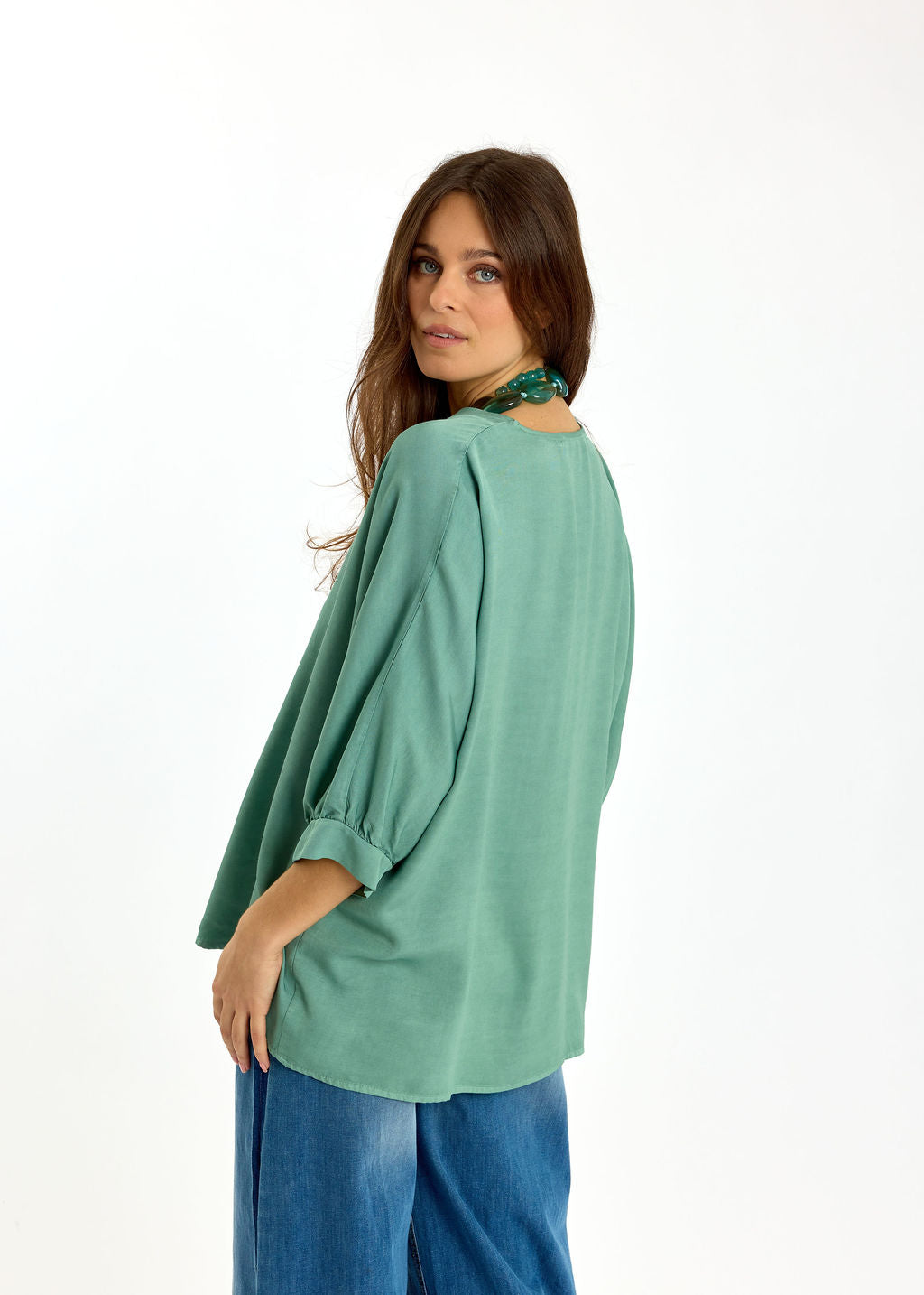 TOP AMPLE FERDI VERDE