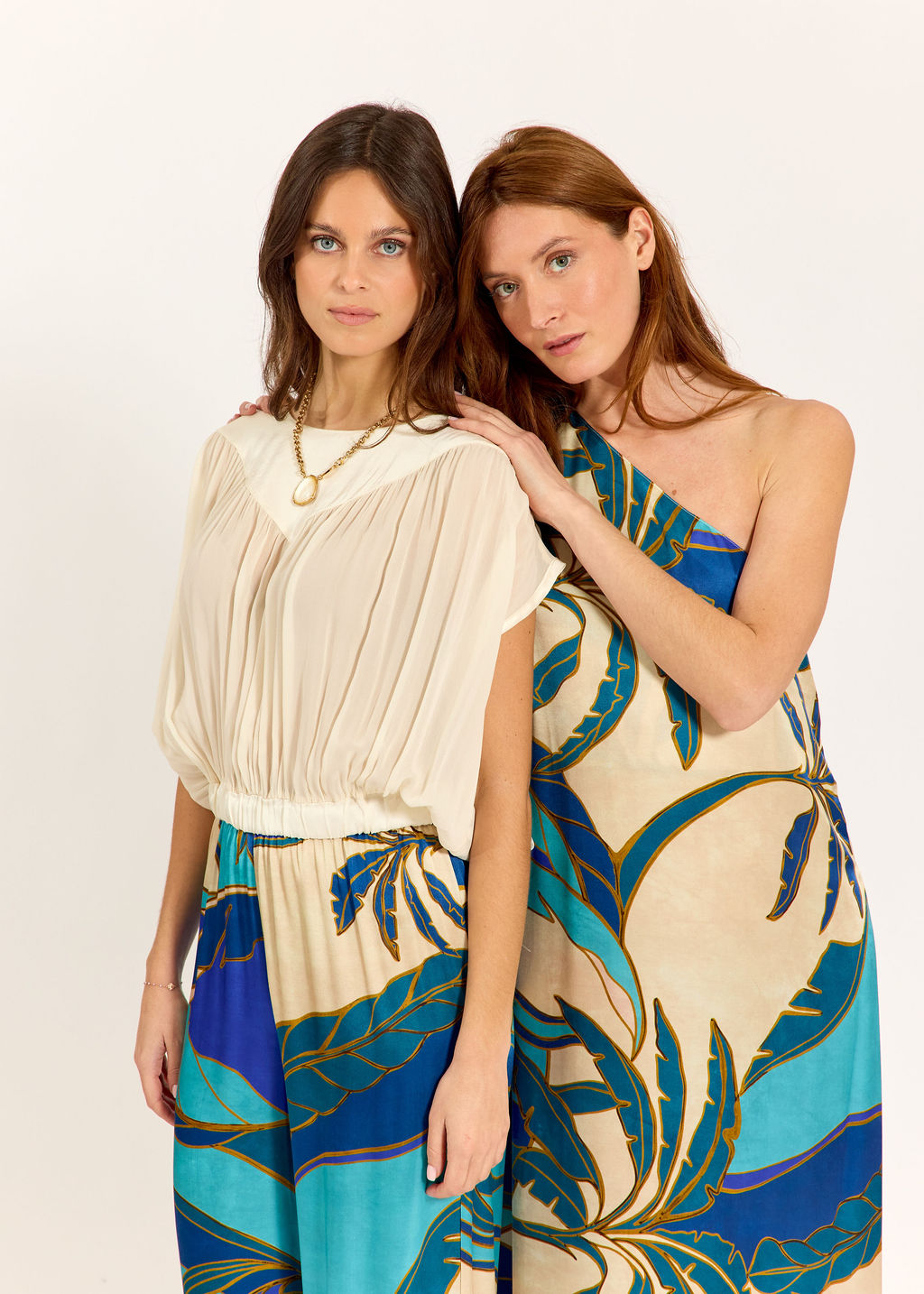 TOP COURT SEMI TRANSPARENT LEONIE ECRU