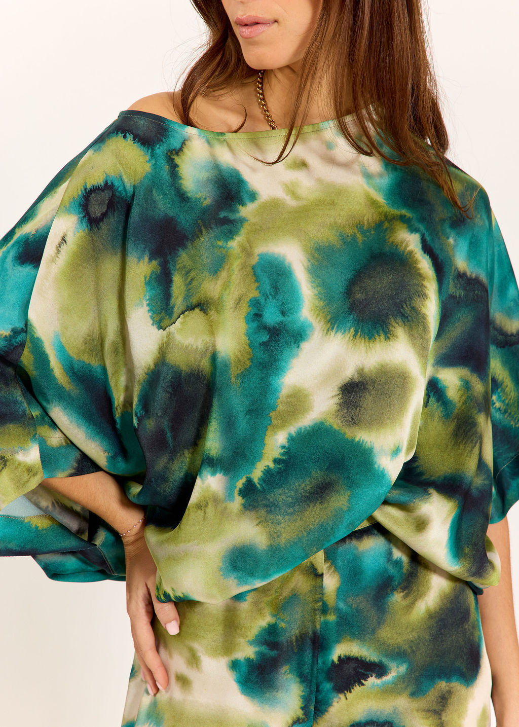 TOP FLUIDE IMPRIMÉ SOLI GARDEN