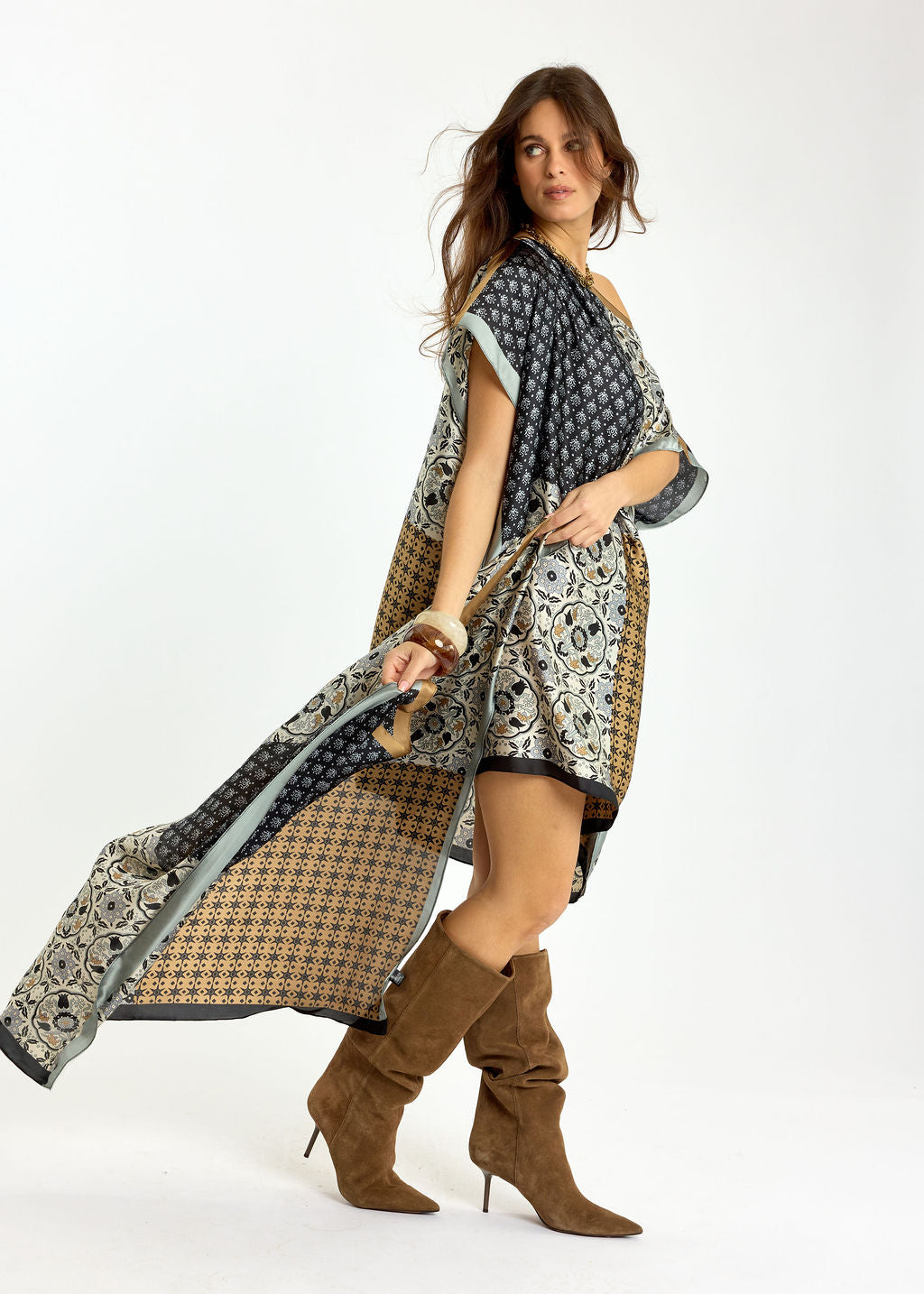 TUNIQUE COURTE MYLOS PATCH