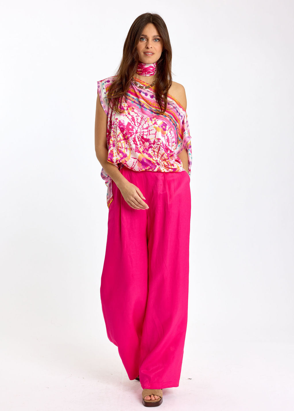 TOP À ENCOLURE BATEAU PAROSS TIE AND DYE