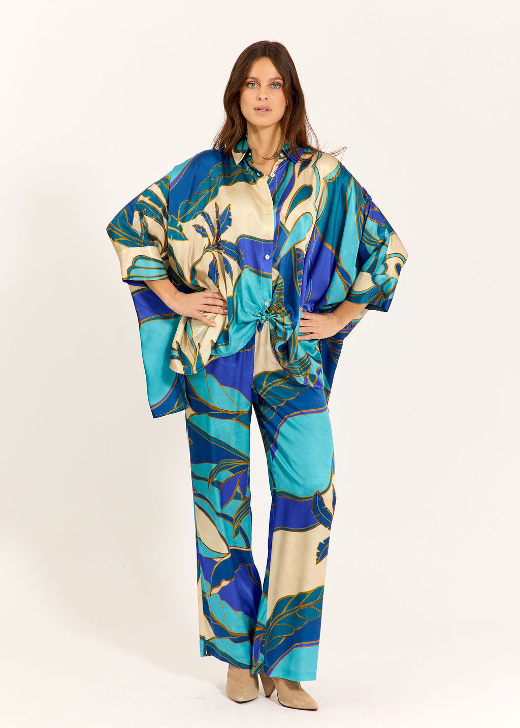 CHEMISE AMPLE MONTI/MI TURKIS