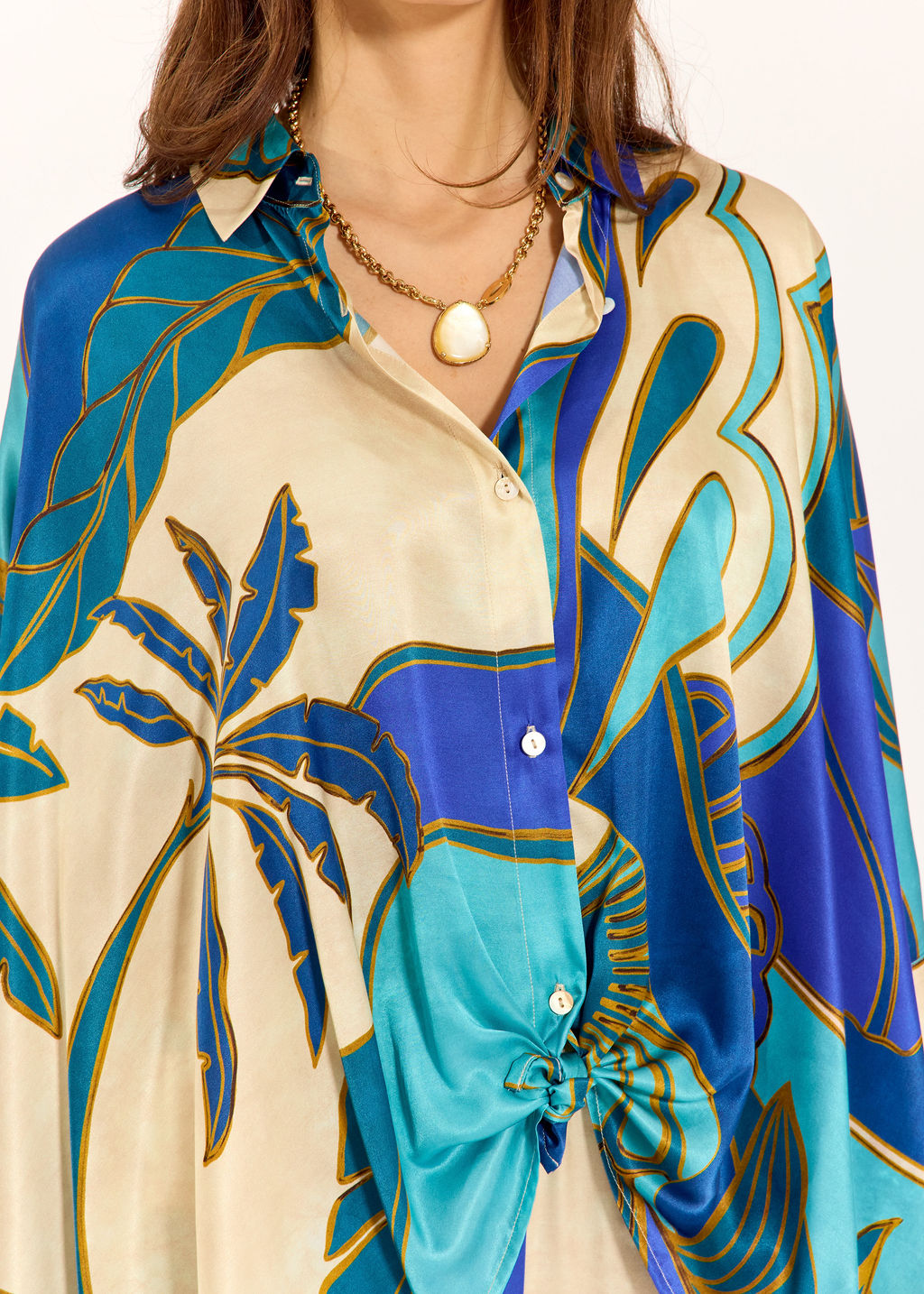 CHEMISE AMPLE MONTI/MI TURKIS