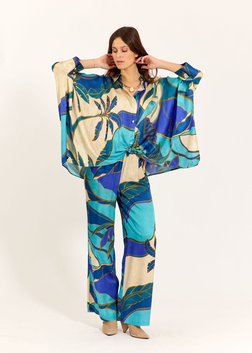 CHEMISE AMPLE MONTI/MI TURKIS