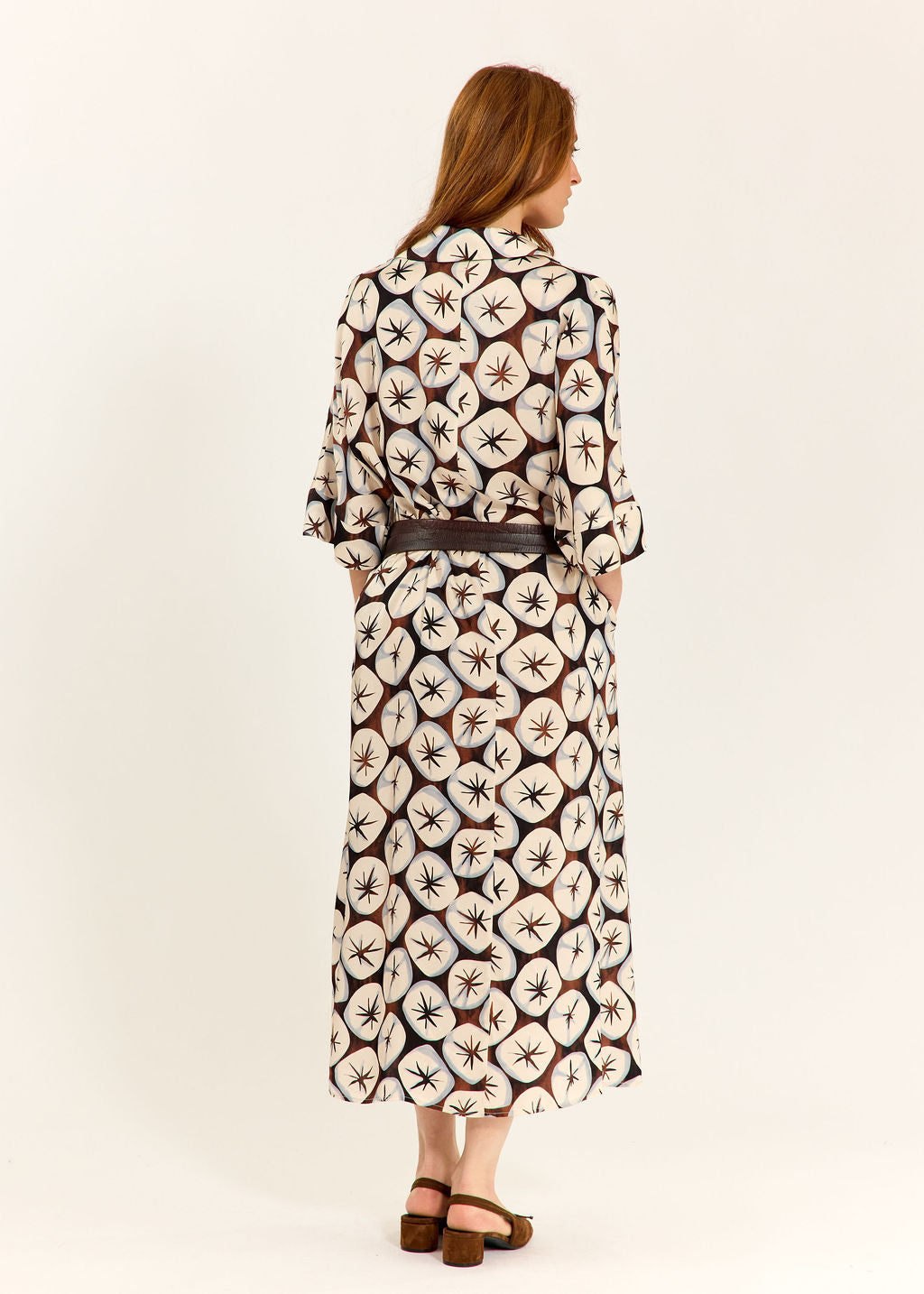 ROBE LONGUE IMPRIMÉE NOF CIELO