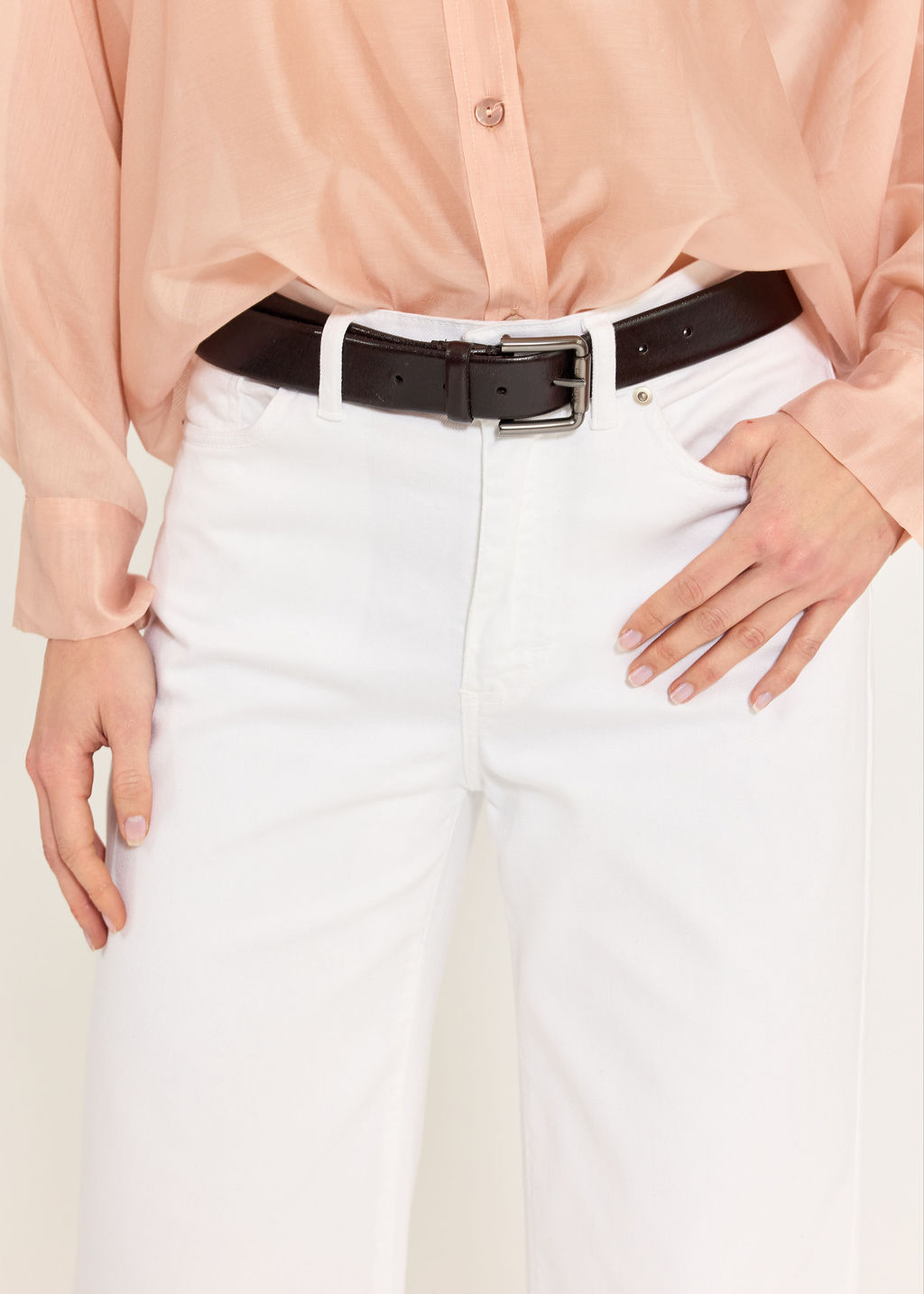 JEAN FLARE ZALMI BLANC