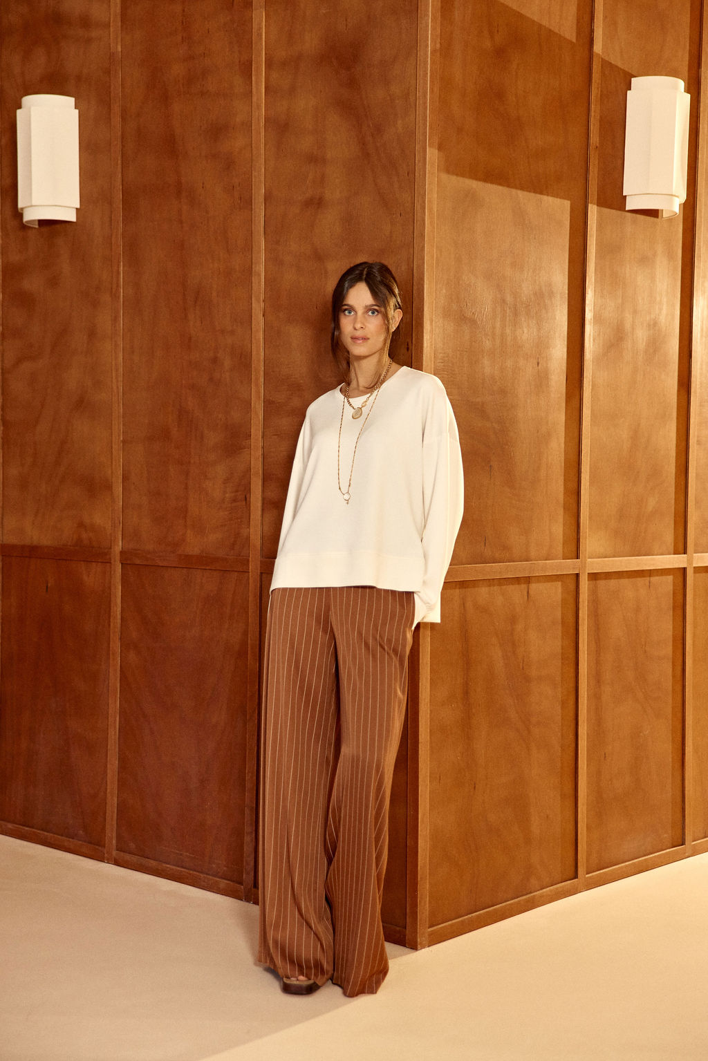 SWEAT CASUAL ULTRA-LEGER KYM ECRU