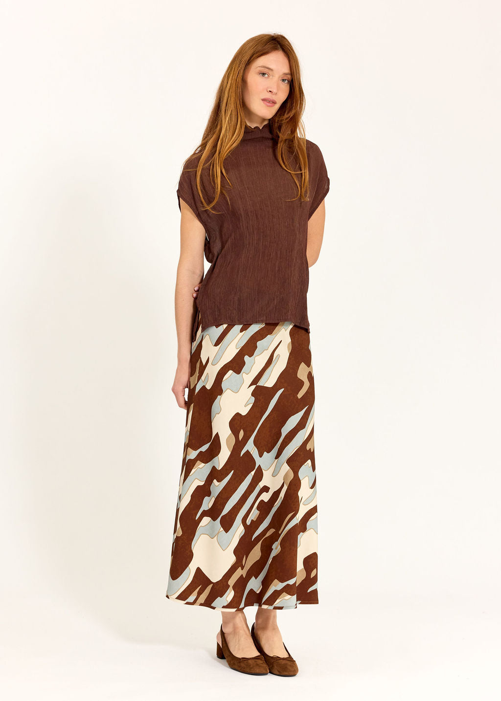 TOP STRIÉ SANS MANCHES HANOI CAFE